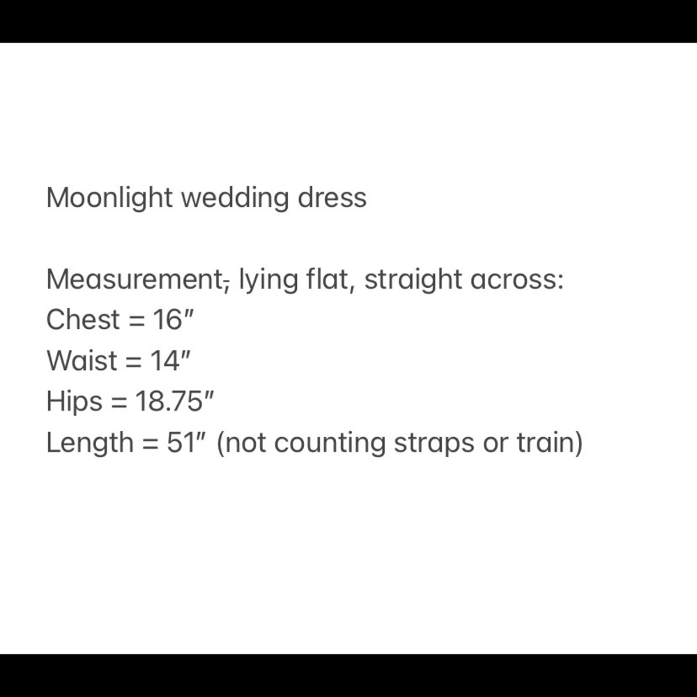 Moonlight Crystal Mermaid Wedding Dress Size 10 - Picture 16 of 16